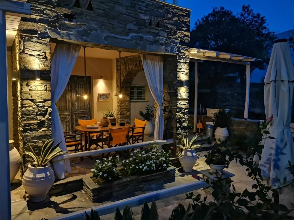Romanos Summer House Vila Agios Romanos Exterior foto