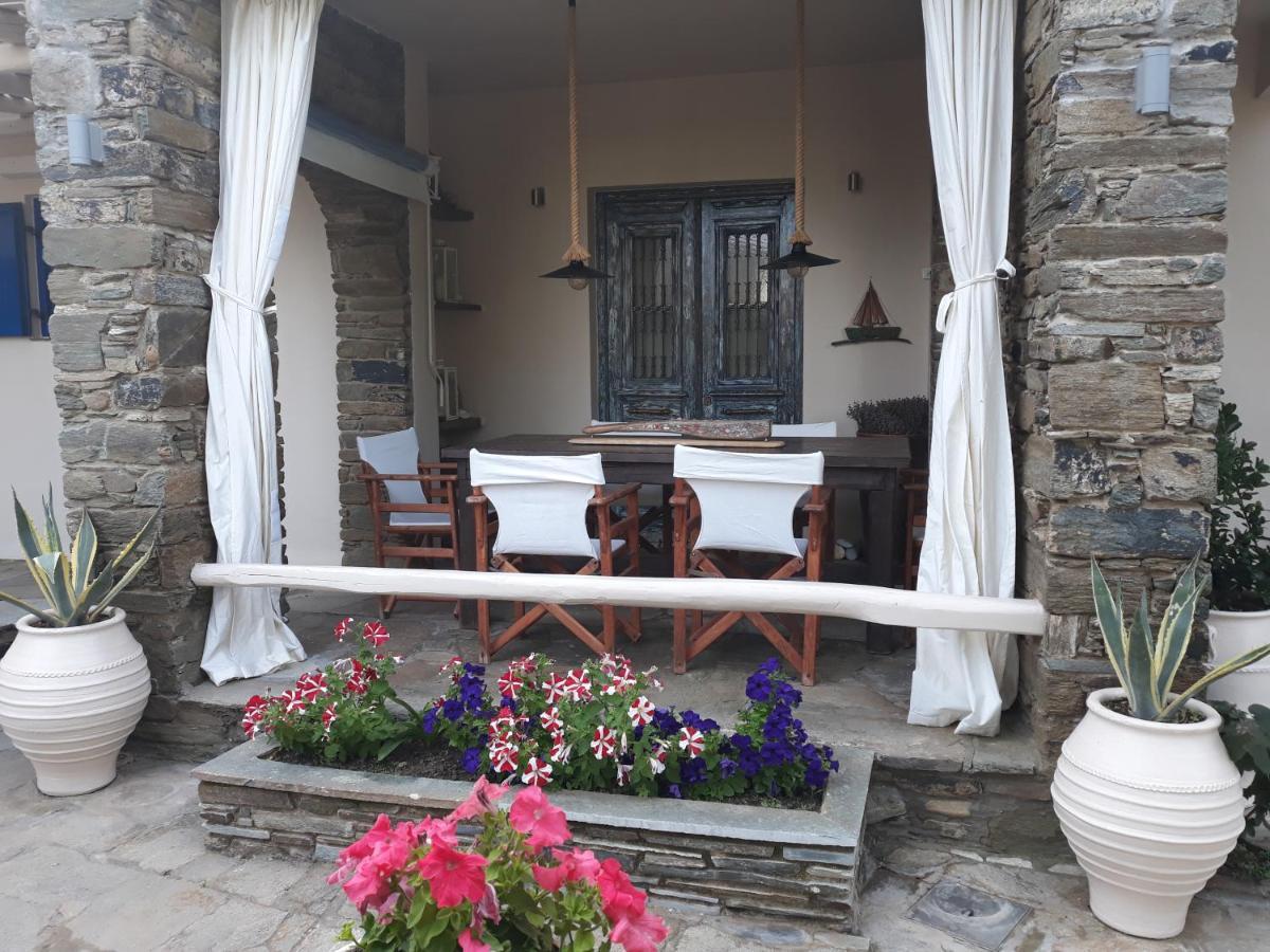 Romanos Summer House Vila Agios Romanos Exterior foto